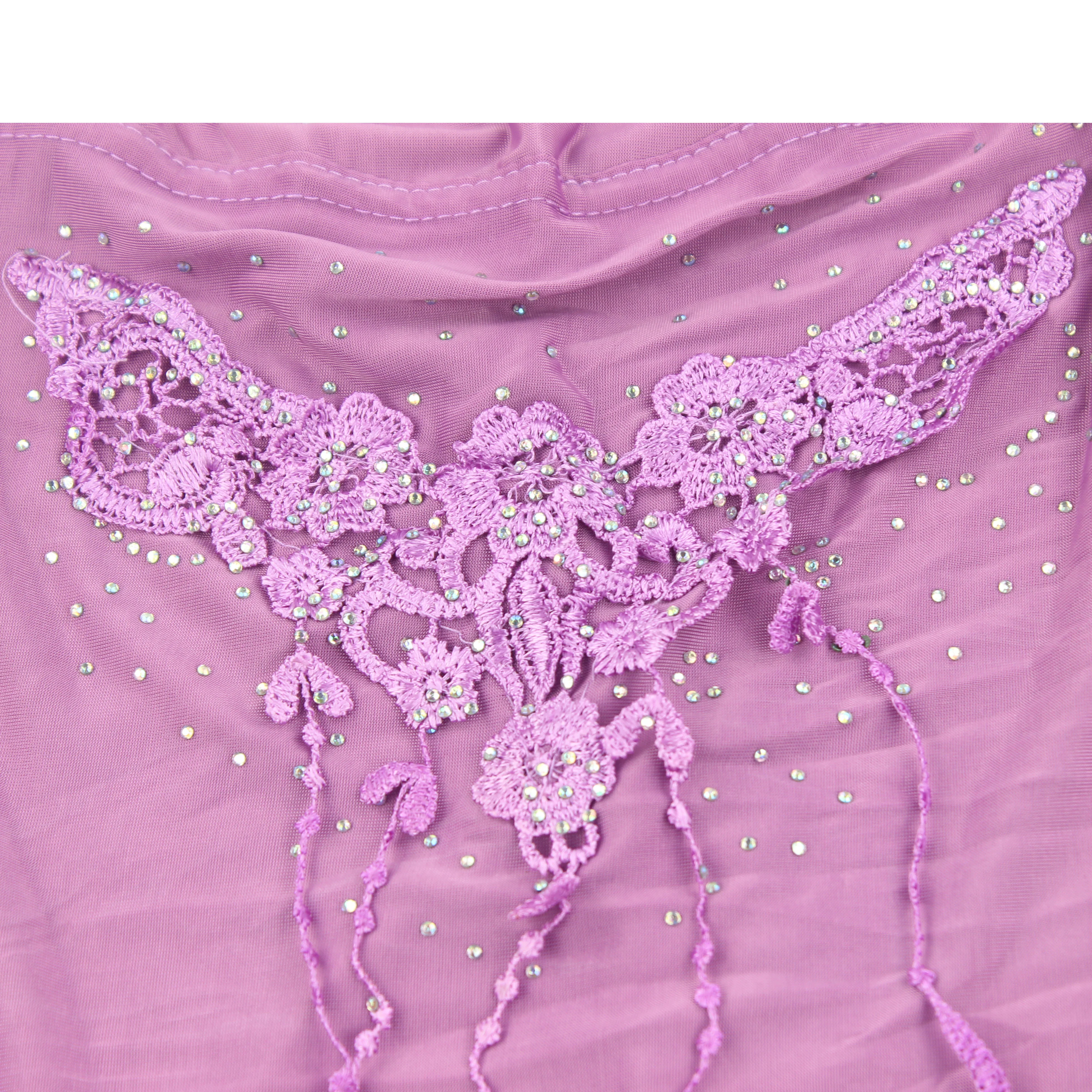 Girls Hijab Kids Muslim Beautiful Embroidery Hijab Islamic Fashion Scarf Shawls Flower Pattern about 45cm