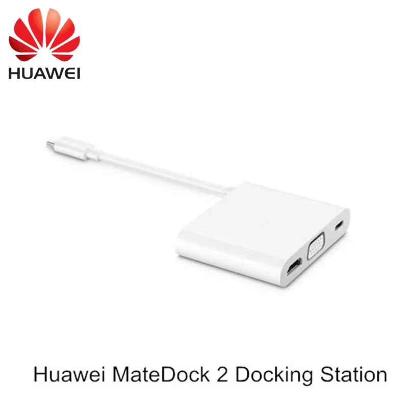 HUAWEI MateDock 2 Док-станция для ноутбука применяется к Mate20 Pro X MateBook D X Pro E notebook type-C конвертер