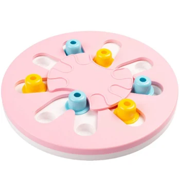 

Smart Dog Puzzle Toys for Beginner, Interactive Puppy Treat Dispenser Dog Toys Non-Slip Improve Dog's IQ Designed for Training T