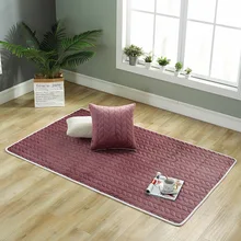 Взрывной стиль, домашний ковер, однотонный коврик для гостиной, хлопок, Мягкий Нескользящий ковер, детский коврик для ползания, летний коврик для сна