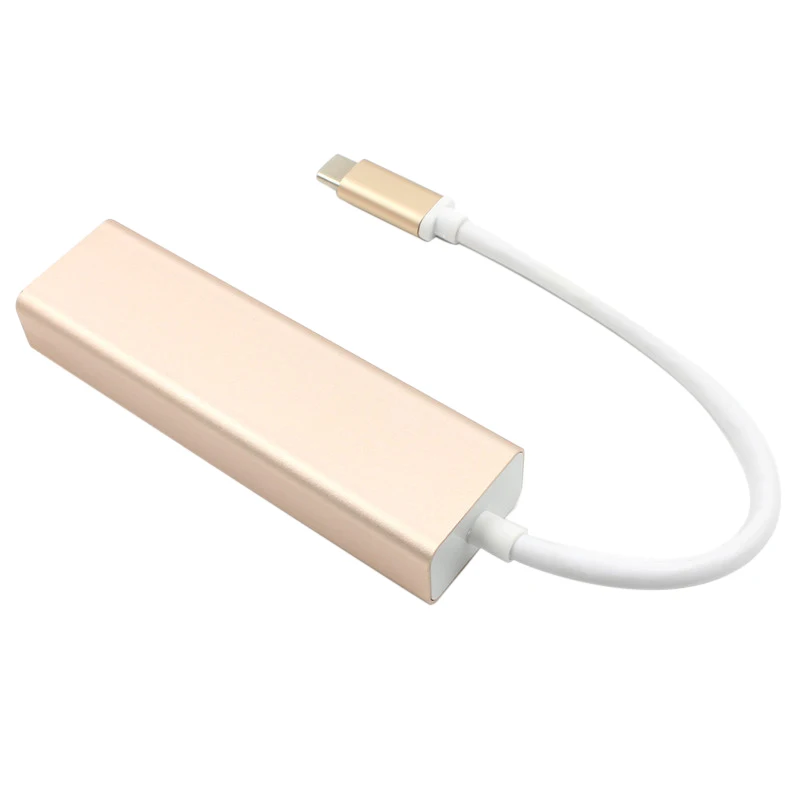 USB C концентратора Gigabit Ethernet Rj45 сетевой адаптер Тип usb C до USB 3,0 HUB10/100/1000 сетевая карта для MacBook Windows7 8 10 планшет