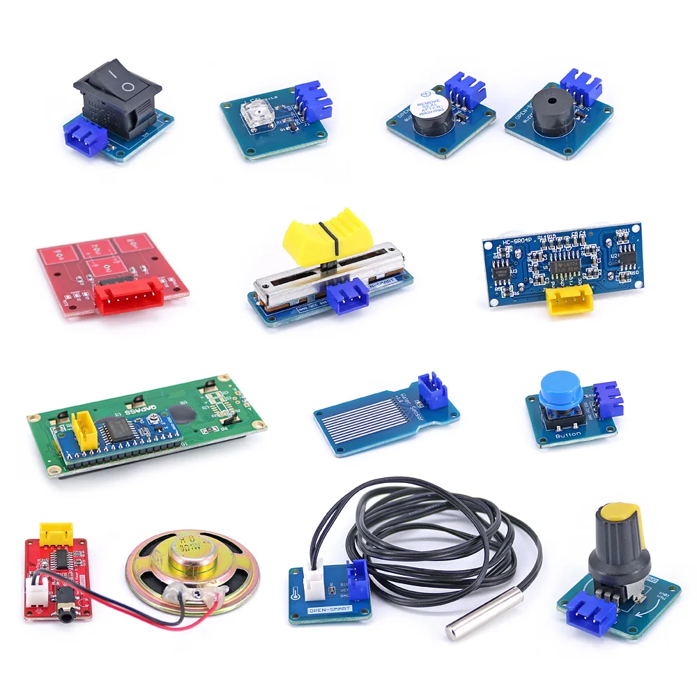 Easy Starter Kit plug цветной XH 2 54 мм комплект датчика сокета с MP3 RTC модуль температуры для