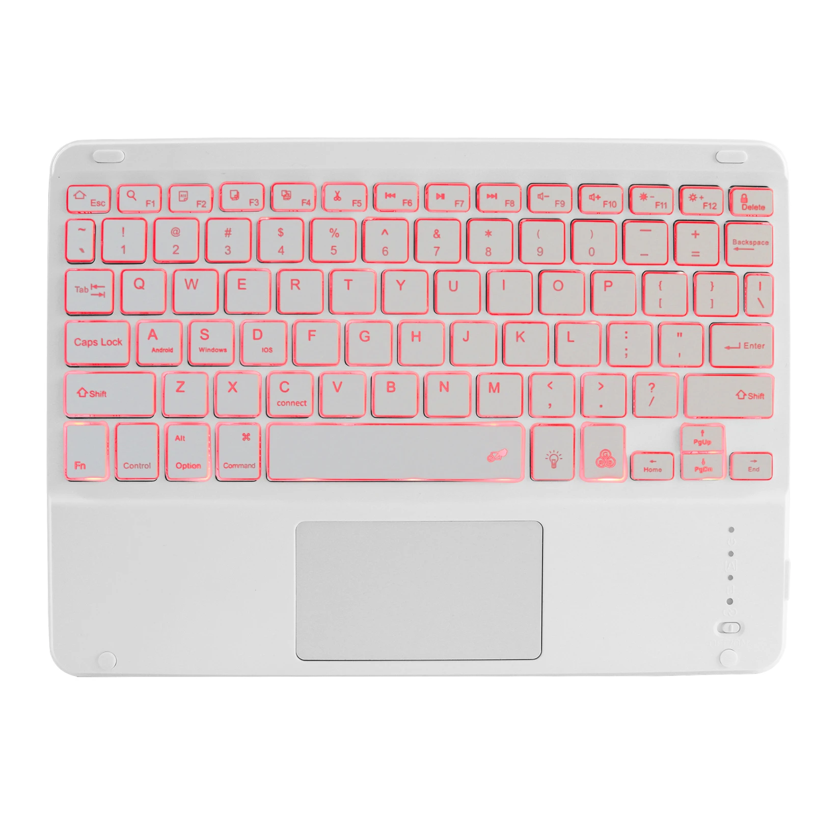 

Bluetooth Wireless Keyboard Rechargeble Ultra Thin Keypad Ergonomic Portable 78 Key Keyboard For Ipad Samsung Andriod Notebook