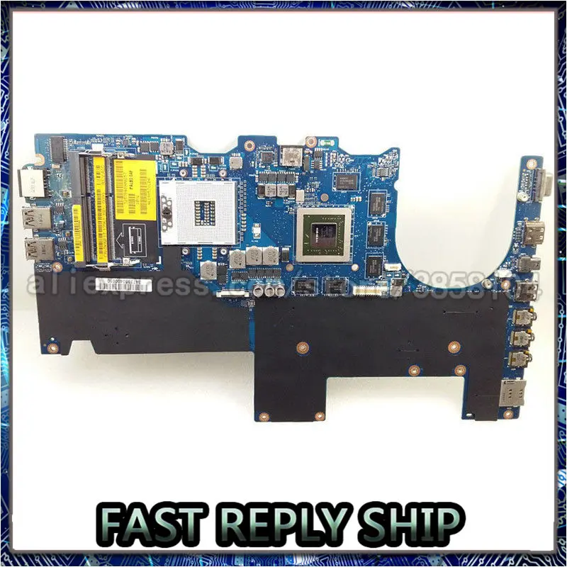Материнская плата для ноутбука SHELI материнская DELL Alienware M14X R1 0KNF1T PALB0 CN GT555M 3 ГБ тест
