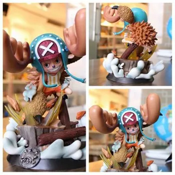 

Anime 1/8 Scale Painted Figure One Piece POP Battle Rumble Horn Point Ver. Tony Tony Chopper Action PVC Figure Toy Brinquedos