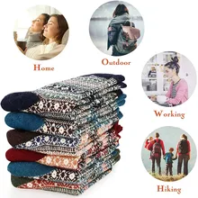 Женские носки с забавным милым принтом, Harajuku, корейские японские носки, унисекс, 6 пар, зимние носки, Wenta, Стильные теплые толстые носки