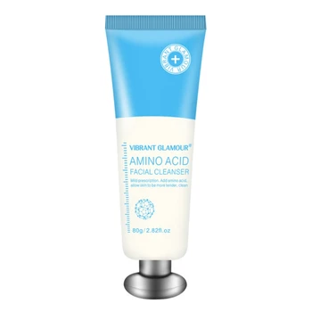

Amino Acid Facial Cleanser Oil Control Shrink Pores Remove Blackheads Pimples Cleanser Skincare--i