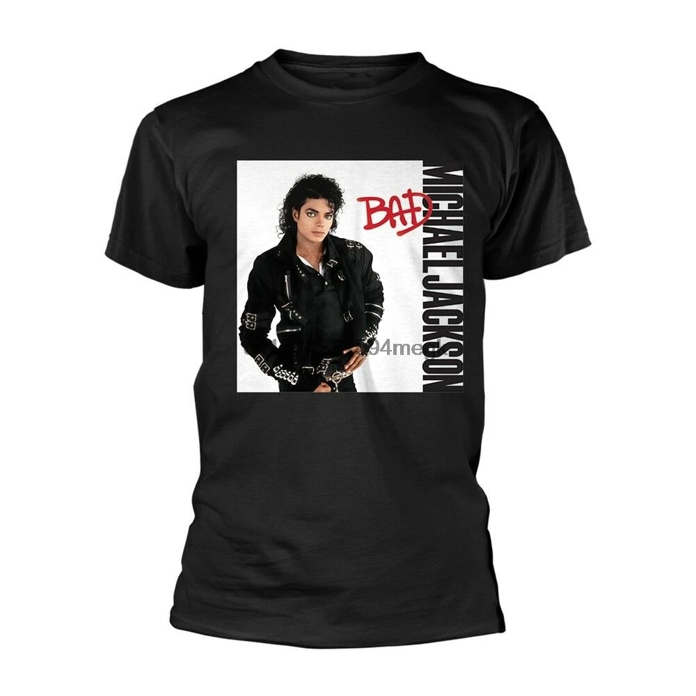 Майкл Джексон Bad Album Smooth Criminal 1 Официальная футболка Мужская Унисекс (2) | одежда