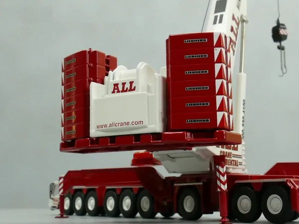 Коллекционная модель WSI 1: 87 масштаб Lie bherr 1750-9,1 все кран напрокат инженерное оборудование литая игрушка модель украшения 08-1201