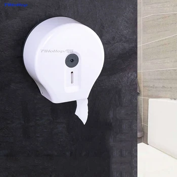 

Tlhottop Toilet Anti-drop Paper Jumbo Roll Holder Wall Mounted Paper Towel Dispenser Bathroom Accessories