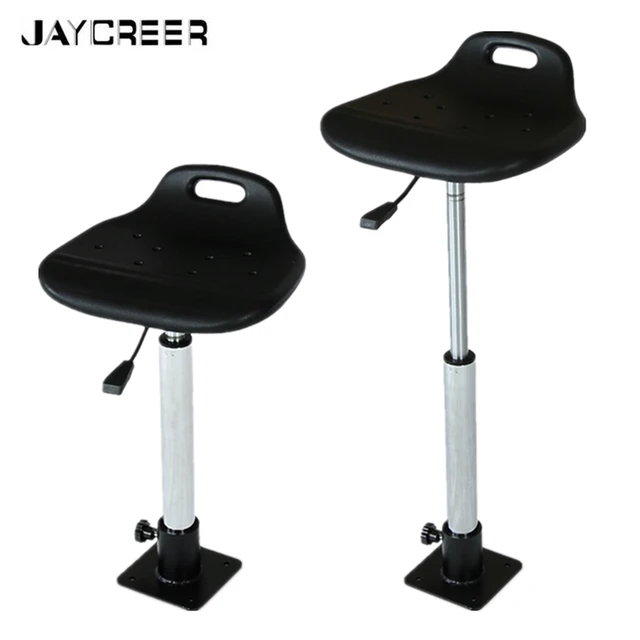 Jaycreer 35x30x61-86cm Boat Seat With Liftable Mount For Assault