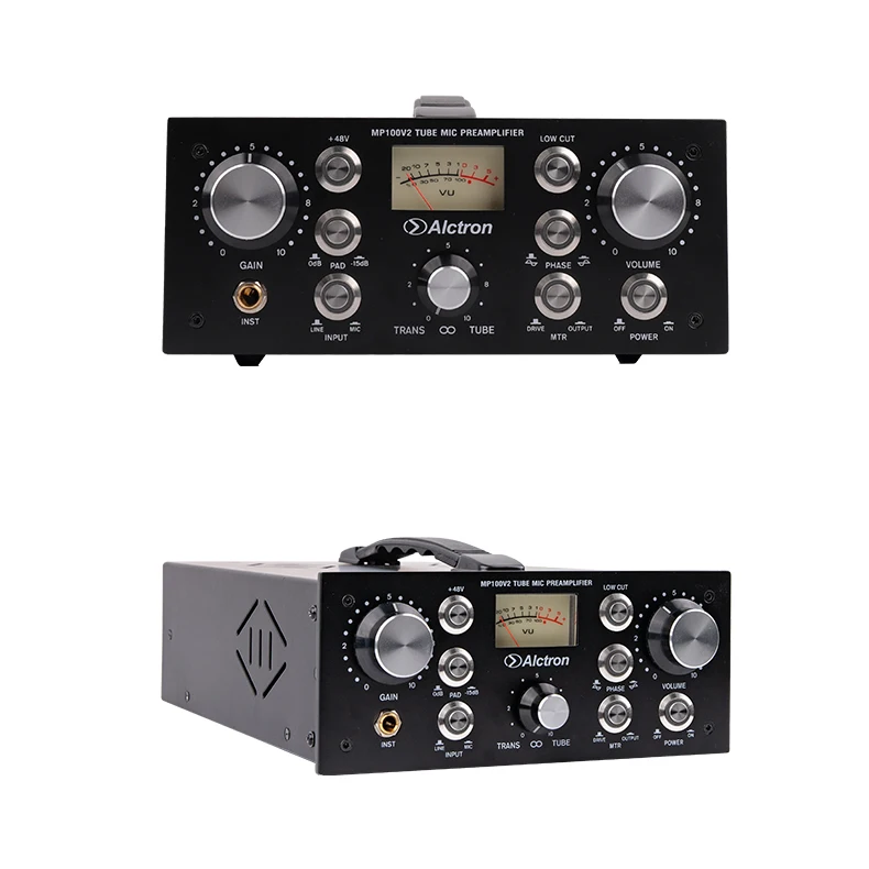 Alctron MP100V2 pro recording studio tube& fet mic усилитель с многофункциональными ручками, тщательно усиливает каждый сигнал предусилителя