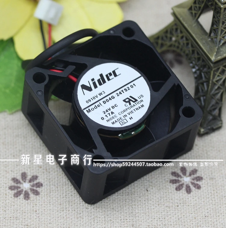 Для Nidec D04G-24TS2 01 24V 0.17A 4 см 4020 40 мм инвертор с бесшумным вентилятором