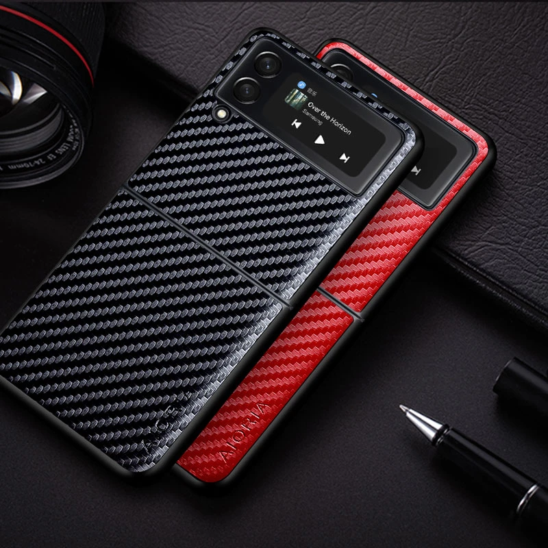 Case for Samsung Galaxy Z Flip 3 4 Z Flip3 5G Simple Concise Style Soft Back Cover for Samsung Galaxy zflip3 Case Coque Cape z flip3 cover