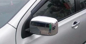 

ABS Chrome Rear View Mirrors Cover Side Door Rearview Mirrors Cover Trim Accessories Fit For Nissan X-Trail 2008-2013 2Pcs/Set f