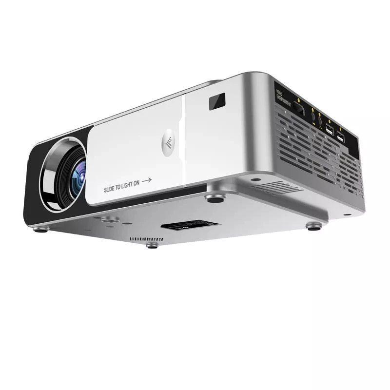 T6 lcd проектор 1280P HD 3500 люмен Мини светодиодный 3D проектор домашний кинотеатр проектор bluetooth wifi USB HDMI VGA 1+ 16G Android Версия