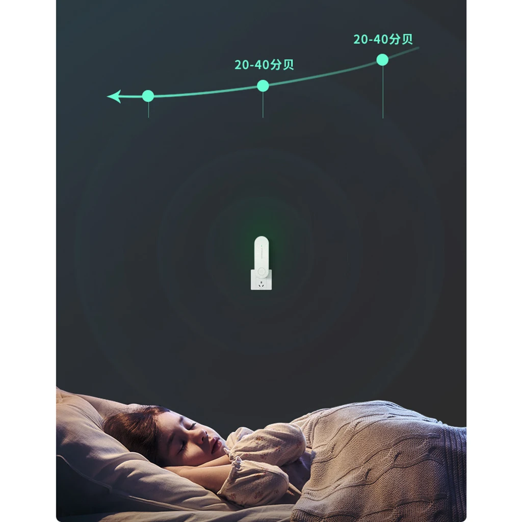 Portable Mini Plug in  Home Cleaner Air Freshener for Restroom Pet Toilet Hotel Rooms Living Space Radiation Protection
