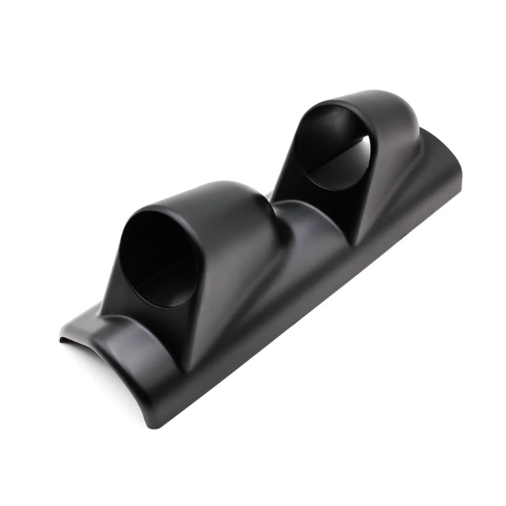 Gauge Pod 2"(52mm) Black A Pillar Pod 2 Hole Car Gauge Holder Pod For