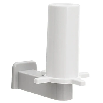 

Kitchen Paper Towel Rack Perforated Free Cling Film Rack Household Wipe Storage Rack Wall-Mounted Paper Roll Rack, 4PCS