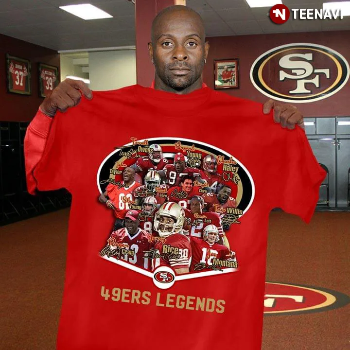 49Ers легенда футболка