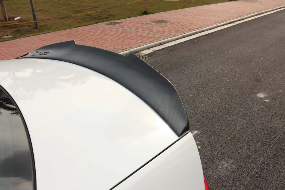 Задний спойлер багажника из углеродного волокна для 2009-2012 Audi A4 B8 2010 2011 дизайн PSM