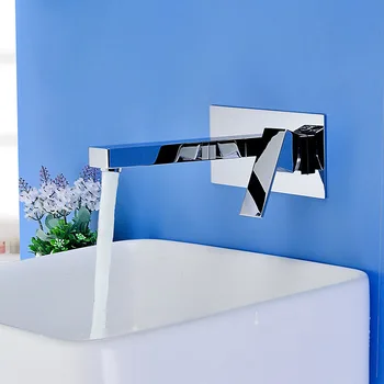 

selling all copper wall type bathroom bibcock Hotel Hotel Hotel mixed water bathtub faucet open water nozzle bathroom