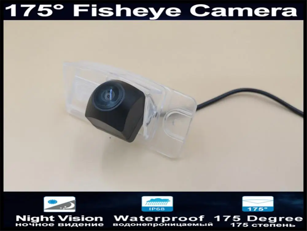 

Reverse Camera 175 Degree 1080P Fisheye Parking Car Rear view Camera for Nissan X-Trail X Trail 2014 2015 Reversing Car Camera
