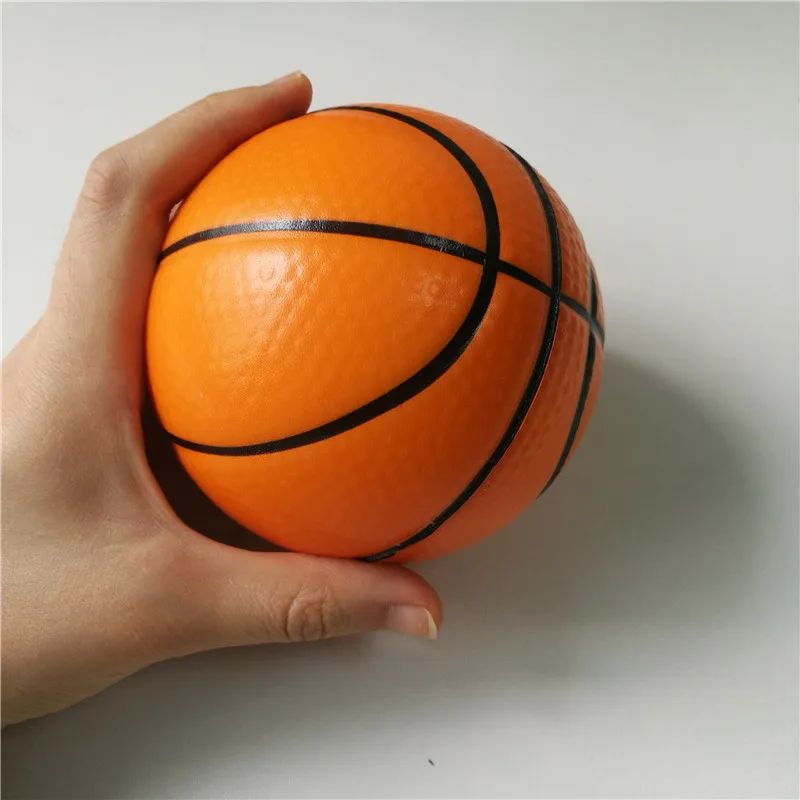 10 см поролоновые шары против стресса игрушка баскетбол футбол теннис; Бейсбол детские игрушки Мячи сжимаются мягкие игрушки для детей