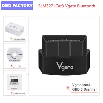 

Vgate iCar3 ELM 327 V2.1 OBD2 Bluetooth/WIFI Scanner ELM327 V2.1 ODB2 For Android/IOS iCar 3 OBD 2 OBD2 Car Diagnostic Auto Tool