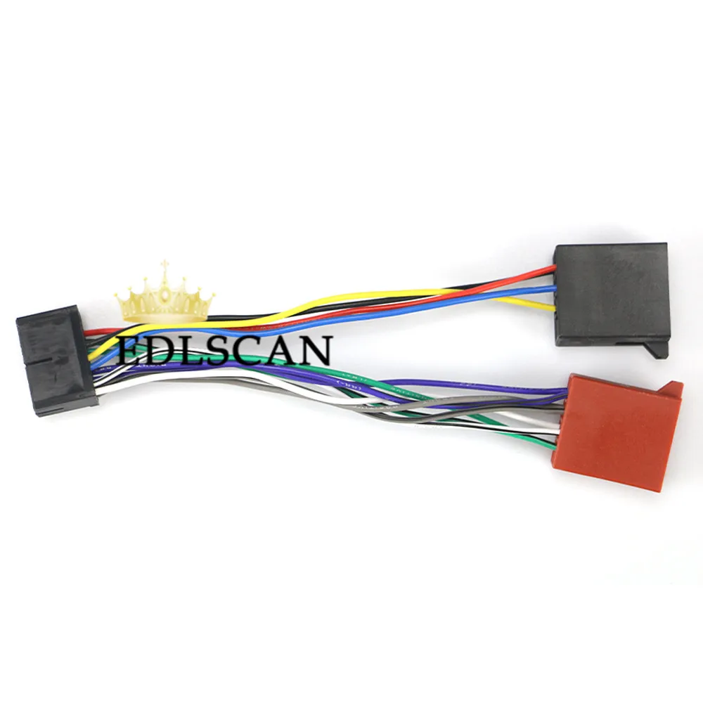 EDLSCAN Для Audiovox стерео радио кабель 15-108 ISO жгут проводов головной кабель 15-108