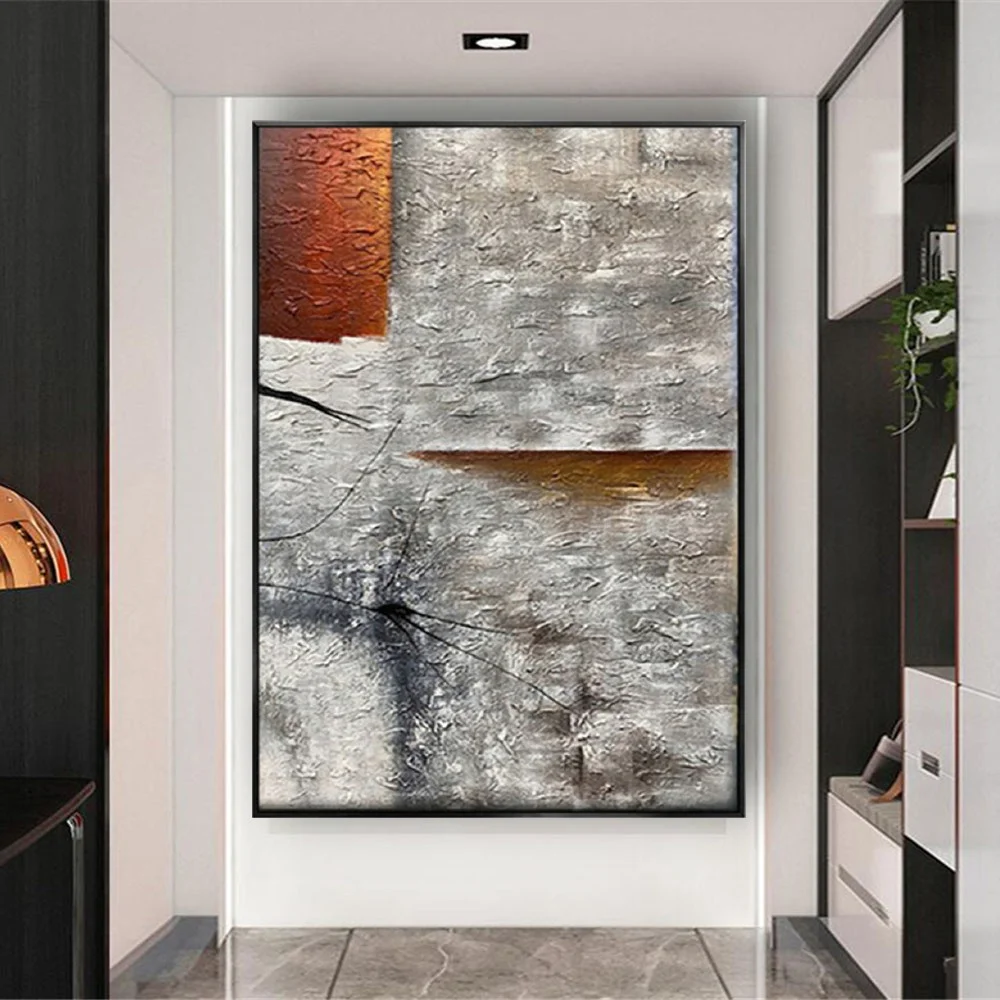 

Hand Painting canvas Wall Art Retro art design thick oil texture canvas painting abstract hand-painted oil painting Home Decor