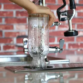 

Cup Washing Machine Household Black Stainless Steel Automatic Cup Washer Glass Cleaning Rinser for Coffee Shop