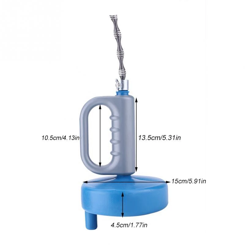 Канализационный засоритель ручной инструмент кухонная очистка туалетной трубы земснаряд 10 метров дренажные трубы канализационные инструменты для очистки раковины