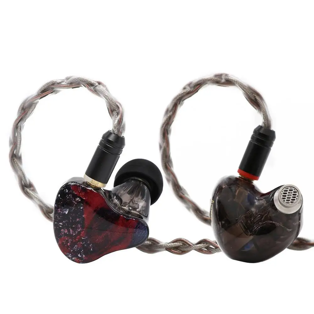 BGVP ArtMagic ES12 4EST 8BA Electrostatic Balanced Armatures Hybrid Hifi Music Moniotor In Ear Audiophiles Musician Earphone