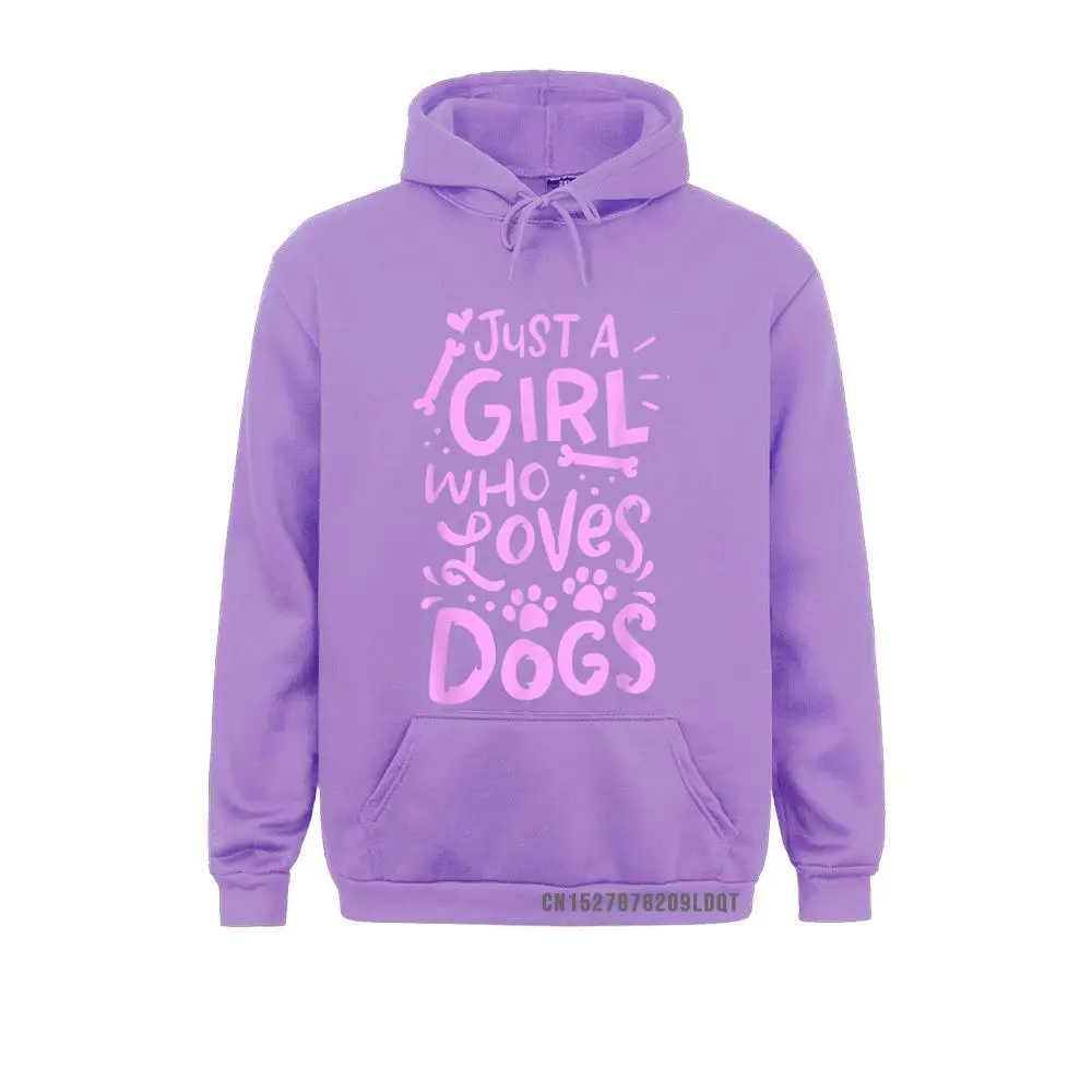 Crazy Just A Girl Who Loves Dogs Funny Gift Dog School T-Shirt__B10136 Boy Sweatshirts Oversized Father Day Long Sleeve Hoodies  Sportswears Just A Girl Who Loves Dogs Funny Gift Dog School T-Shirt__B10136purple