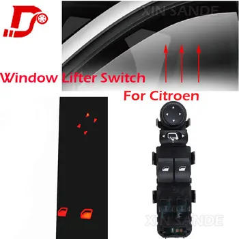 

Car Accessories Electric Power Window Control Switch 6554HE For Citroen C4 2004 2005 2006 2007 2008 2009 2010