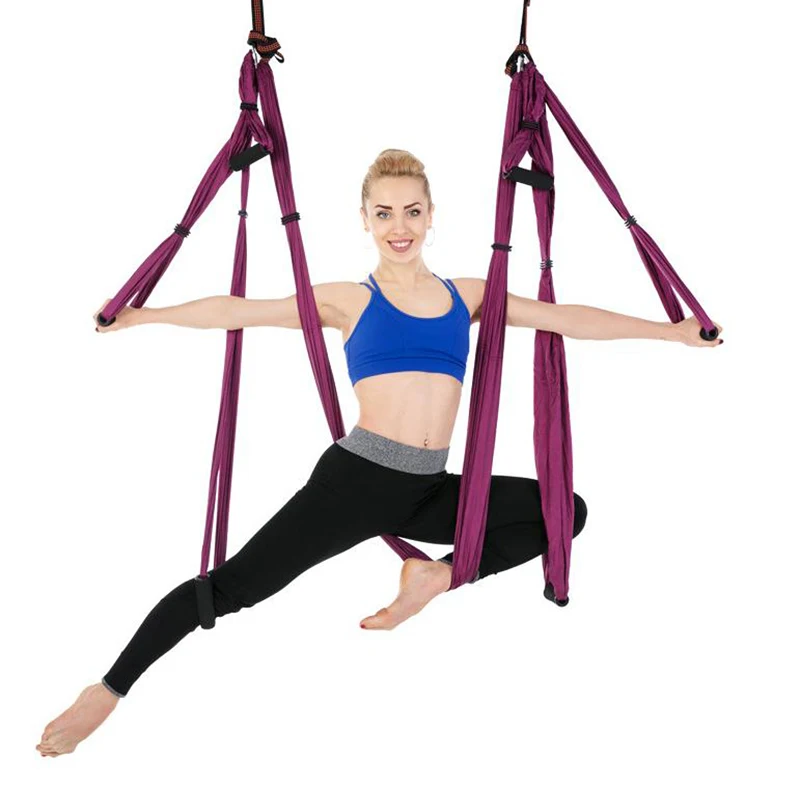 Yoga Swing Aerial Hammock Anti-Gravity Trapeze Sling Yoga Prop Inversion Tool 