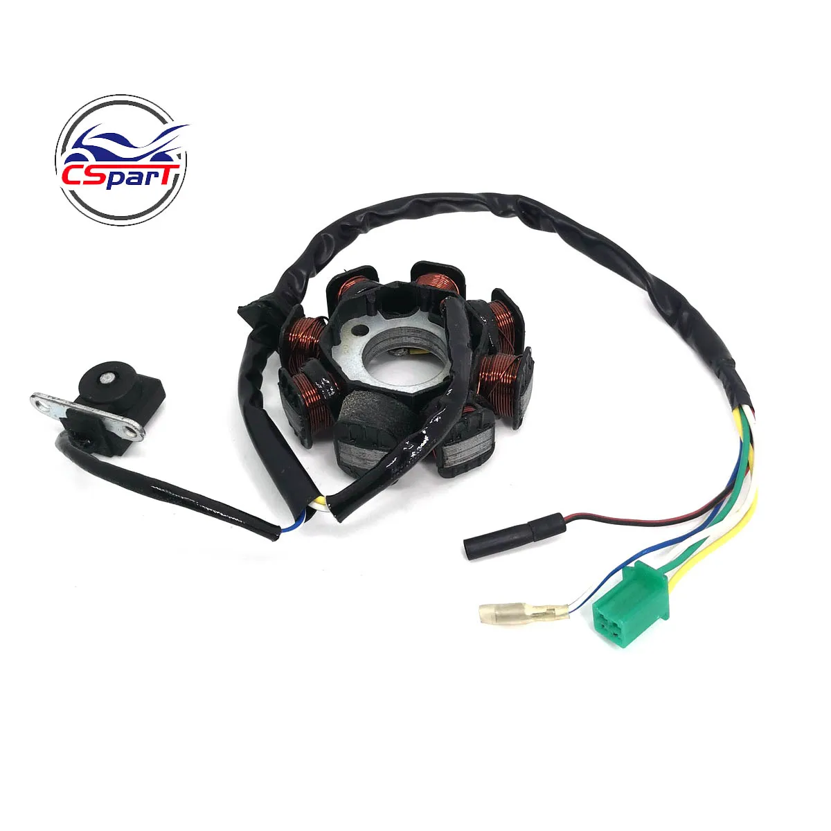 8 катушечный магнитный генератор статор переменного тока для GY6 125cc 150cc 152QMI 157QMJ Taotao