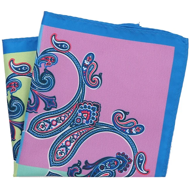 DPH026 Pocket Square Портной Смит 30x30 см Карманный квадратный Пейсли Карманный квадратный модный мужской платок цветочный полосатый платок Карманный мужской - Цвет: DPH026 Pocket Square