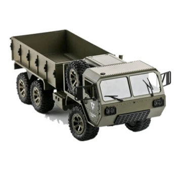 

1:16 2.4G Six-Wheel Drive Pickup US Truck Model with Tent Remote Control Toy Car Children's Beautiful Toy Gift