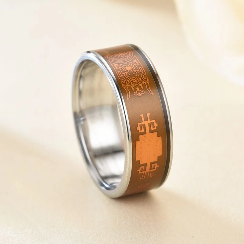 Anillo inteligente NFC, nueva tecnología, anillo de desgaste inteligente, compatible con todas las funciones de teléfonos inteligentes NFC, anillo inteligente para bloqueo de contraseña de huella dactilar - Imagen 3