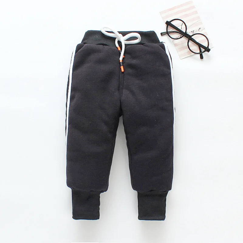 BibiCola/штаны для маленьких девочек; сезон осень-зима; детские брюки для девочек; повседневная одежда для маленьких девочек; плотные теплые штаны; Одежда для младенцев - Цвет: picture color