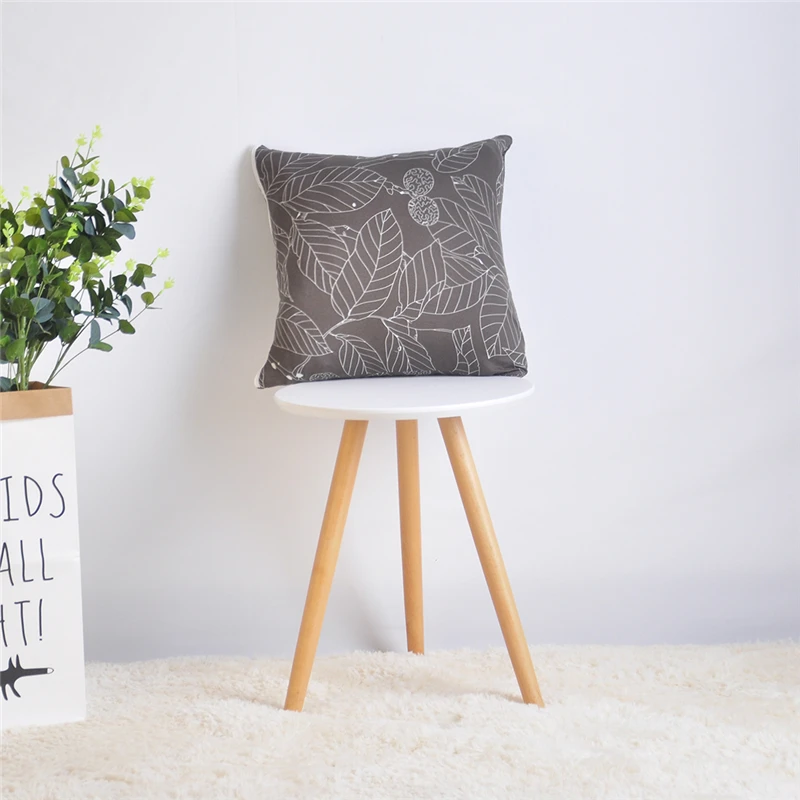 2 PCS Throw Pillow Cases Printed Cushion Covers Elastic 45*45cm Matching Sofa Cover and Chair Cover - Цвет: DN