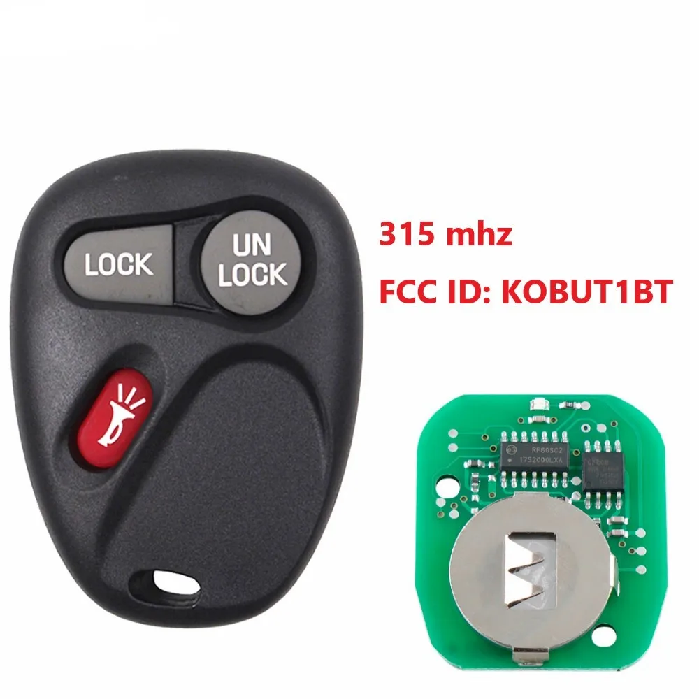 3 кнопки дистанционного ключа Fob для GMC Chevy Silverado Sierra 1500 2500 3500 2007 2014 автомобильные