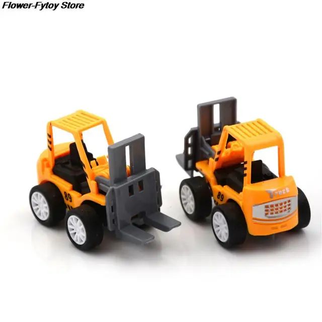 1 PCS Mini Educational Toys for Children Engineering Car Toys Kids Forklift Vehicle Sets Vehicle Model Car Toys