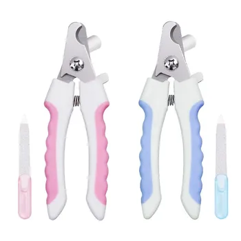 

Stainless Steel Portable Cat Grooming Scissor Nail Pink High Quality Kitten Puppy Toe Claw Trimmer Grooming Supplies OO50MR
