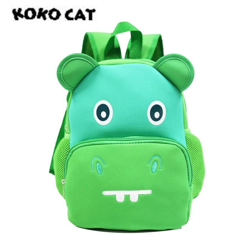 KOKOCAT 3D милые бабочки водонепроницаемые детские школьные сумки мультфильм Животные школьные рюкзаки для девочек подростков большой емкости ребенка