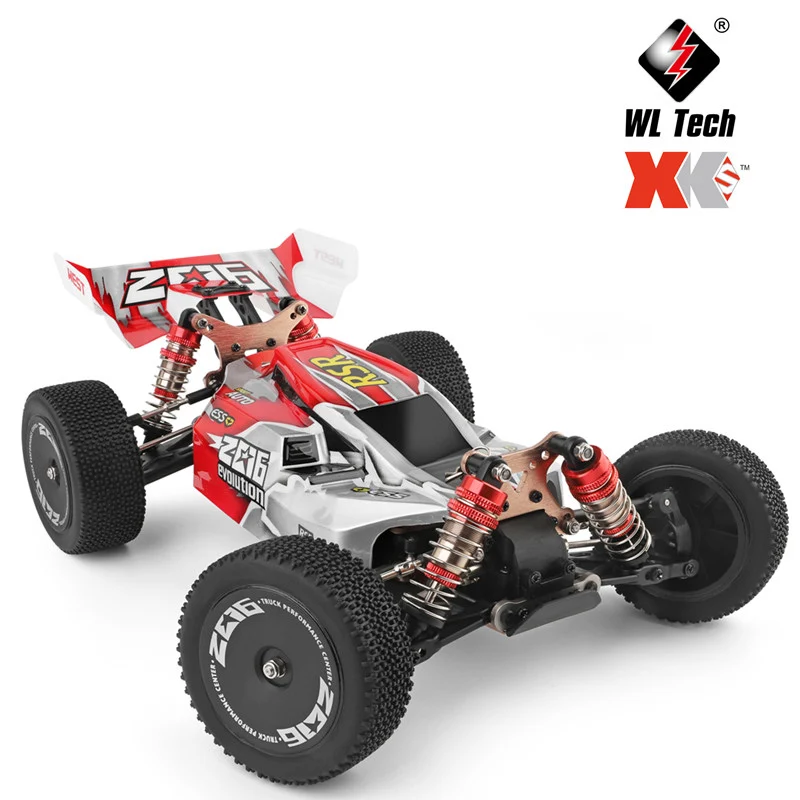 RC WLtoys 1/14 144001 RTR матовый двигатель гоночный Дрифт профессиональная электрическая модель на ДУ четырехприводный высокоскоростной внедорожный автомобиль