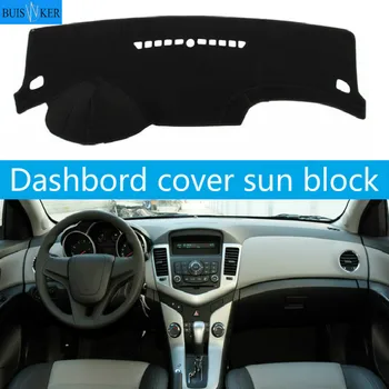 

Car Inner Auto Dashboard Cover Dashmat Pad Carpet Sun Shade Dash Board Cover For Chevrolet Cruze With Storage Box 2009-2014