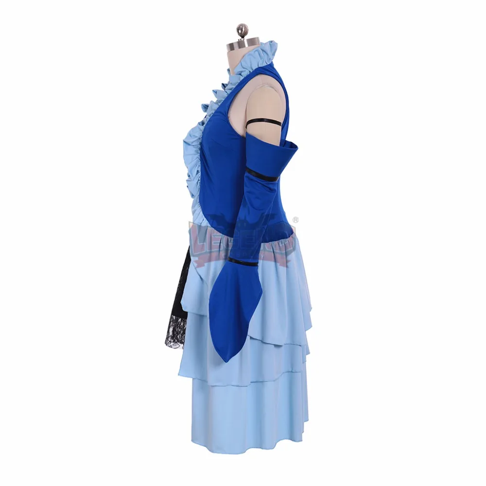 Final Fantasy маскарадный костюм Yuna взрослый костюм на заказ костюм на Хэллоуин платье юбка